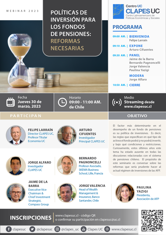 Clapes UC | Webinar CLAPES UC: Políticas de Inversión para los Fondos ...