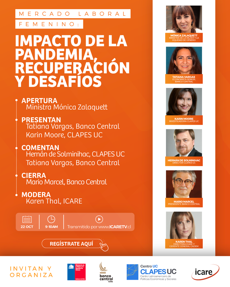 Clapes UC | Seminario: "Mercado Laboral Femenino: Impacto de la ...